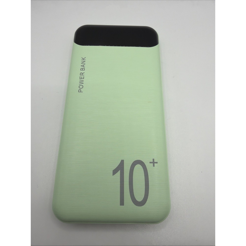 EKIEUDL 10,000mAh Green Portable Charger Slim Power Bank